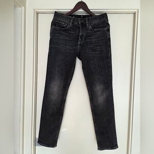 Banana Republic Men's Washed Black Slim Jeans